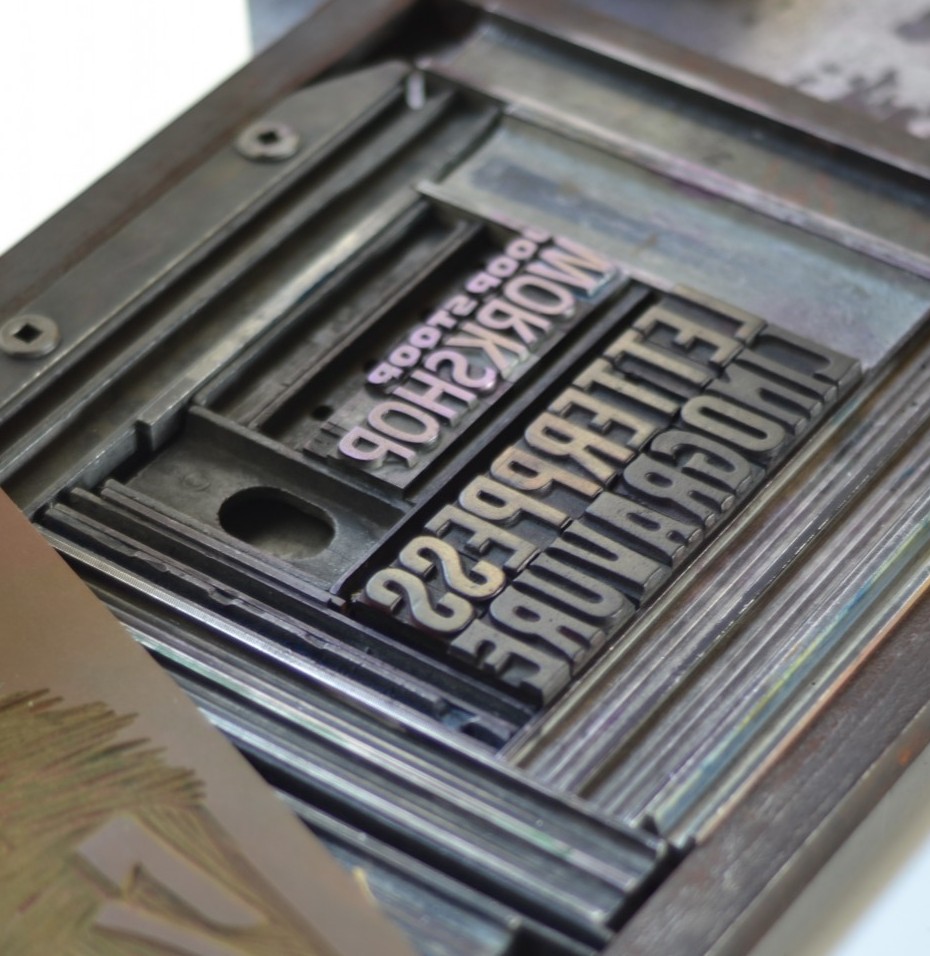 forme typo letterpress