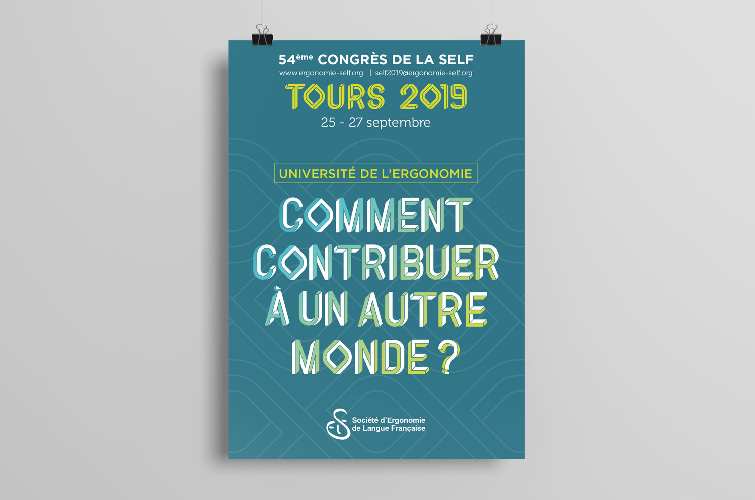 Affiche du congres SELF avant évènement